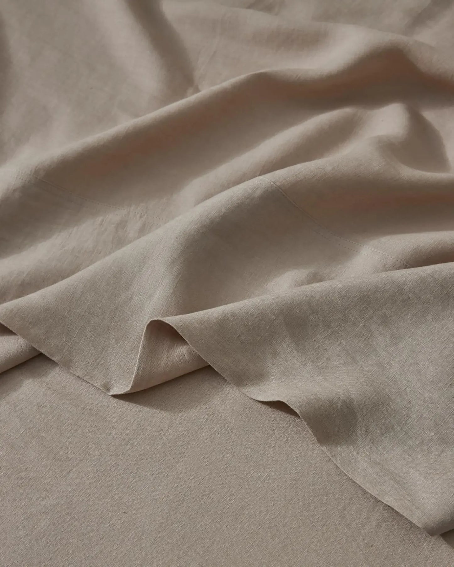 Ravello Linen Flat Sheet - 9 Colours