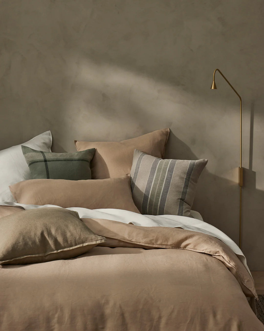 Ravello Linen Flat Sheet - 9 Colours